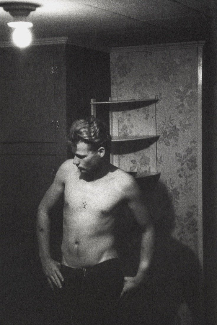 Photographie de Tulsa reproduite dans le livret de la rétrospective Larry Clark